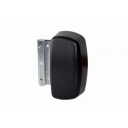 Zamek zatrzaskowy z osłoną do kampera h41 mm prawy czarny - Zadi