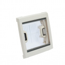 Okno dachowe 28x28 opal z moskitierą, szare - MPK