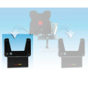 Dodatkowa płyta ścienna z gniazdem 12V i anteną, czarna – Project2000