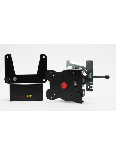 Dodatkowa płyta ścienna z gniazdem 12V i anteną, czarna – Project2000