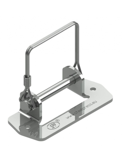 Uchwyt zawiasu przyczepy Ø8 mm UZ-05 + kabłąk - Steelpress