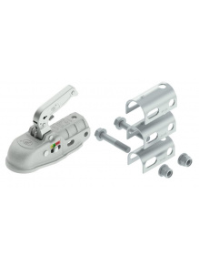 Zaczep kulowy 3000 Ø50 rozs.40-55 poziomo/pionowo + zestaw redukcji - Steelpress