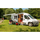 Markiza dachowa w kasecie F80s 370 Titanium Royal Grey - Fiamma