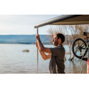 Markiza dachowa w kasecie F80s 400 Titanium Royal Grey - Fiamma