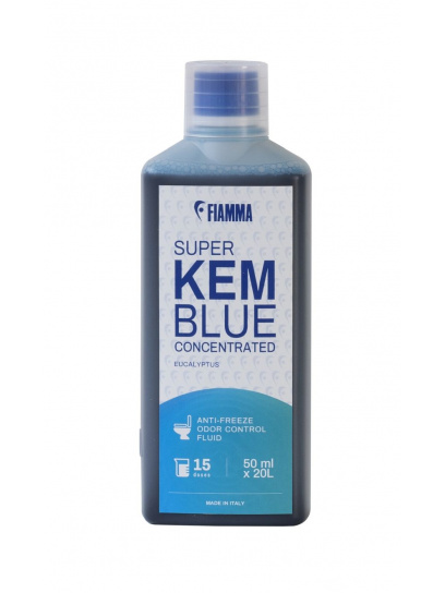 Płyn do toalet Super Kem Blue Concentrated Eucalyptus 750 ml - Fiamma