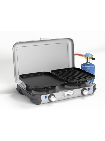 Kuchenka gazowa 2-palinkowa z grillem 2 Grill&Go CV 470 - CampinGaz