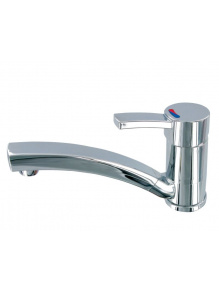 Bateria jednouchwytowa Capri Kompakt ciepła/zimna woda chrom - Comet