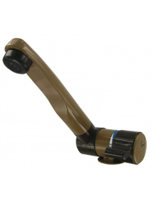 Kran London ciepła/zimna woda brązowy/beżowy - Comet