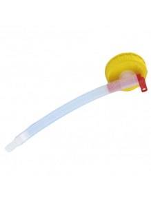 Nakrętka do kanistra/zbiornika na wodę DIN 96 z zaworem i wężem - Comet