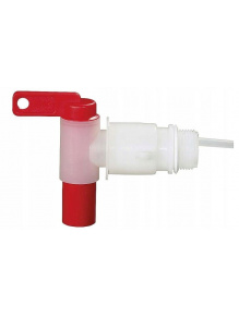 Kran zawór spustowy 3/4`` do zbiornika na wodę Ø20 mm - Comet