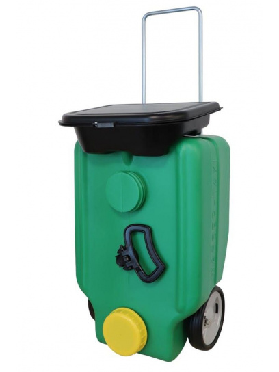 Zbiornik na wodę świeżą/brudną Water-Taxi 25 l z prysznicem i pompką 12 V - Comet