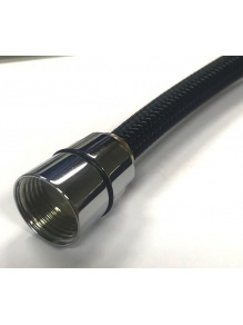 Wąż z czarnej tkaniny - Comet