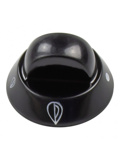 Pokrętło obrotowe czarne do panelu sterowania - Dometic