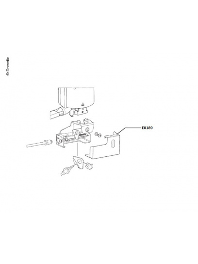 System zaciemniający Duett 1300x550 szary - Dometic