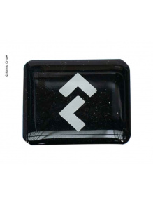 Tabliczka logo Dometic czarna element ozdobny - Dometic