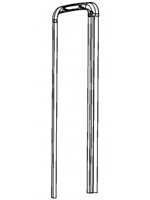Osłona ościeżnicy wewnętrznej drzwi CaraD-R/-RF - Dometic