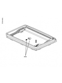 Przycisk push ze sprężyną - Dometic