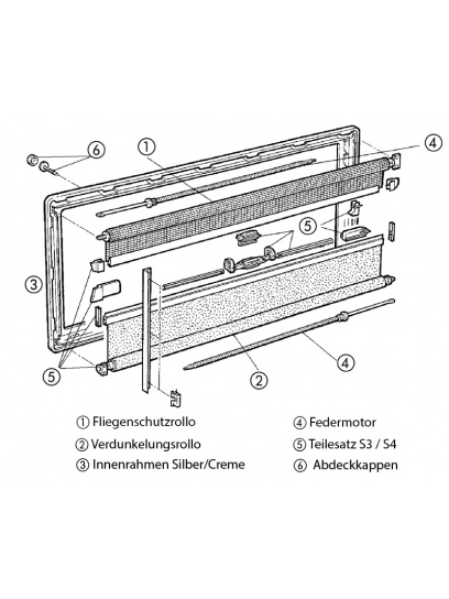 Rama wewnętrzna S4 1300x600 - Dometic