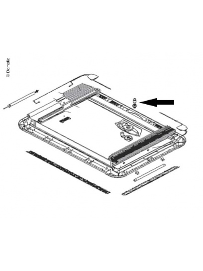 Zębatka napędowa do Heki 3 - Dometic