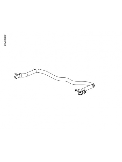 Ramię uchylne z montażem do okna/klapy - Dometic