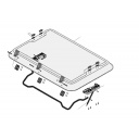 Skrzydło świetlika Heki 2 bez osprzętu przydymione - Dometic