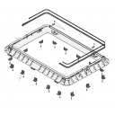 Skrzydło świetlika Heki 2 bez osprzętu przydymione - Dometic