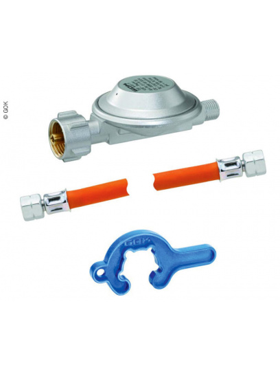 Zestaw przyłączeniowy do grilla 1/4 LH 50 mbar - Gok