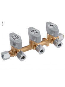 Zawór odcinający szybkozamykający 3-drożny - Gok