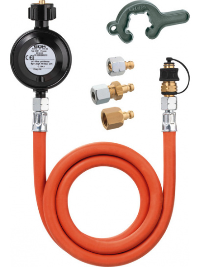 Zestaw reduktor + wąż Regler-Schlauch Set - Gok