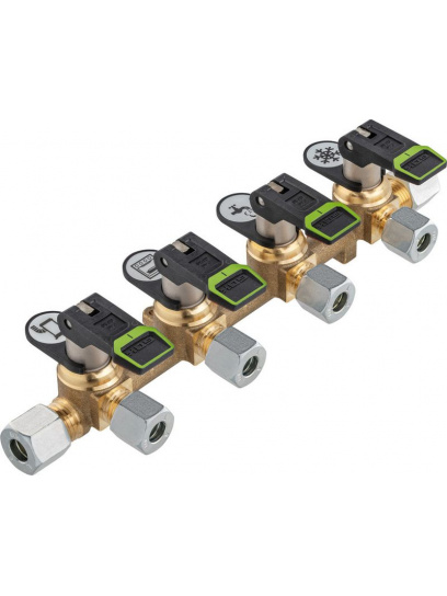 Rozdzielacz gazu 4 wyjścia - Gok