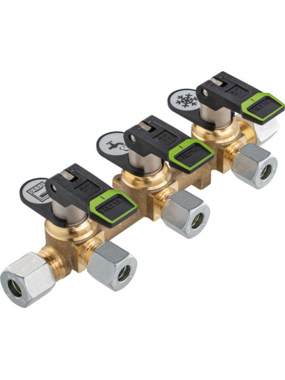 Rozdzielacz gazu 3 wyjścia - Gok