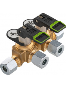 Rozdzielacz gazu 2 wyjścia - Gok