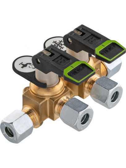 Rozdzielacz gazu 2 wyjścia - Gok