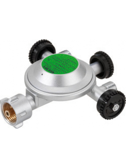 Reduktor gazu 50 mbar z 3 wyjściami - Gok