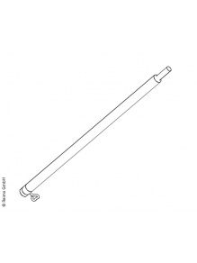 Przedłużka aluminiowa 1,0 m (2 szt.), srebrna – Piper