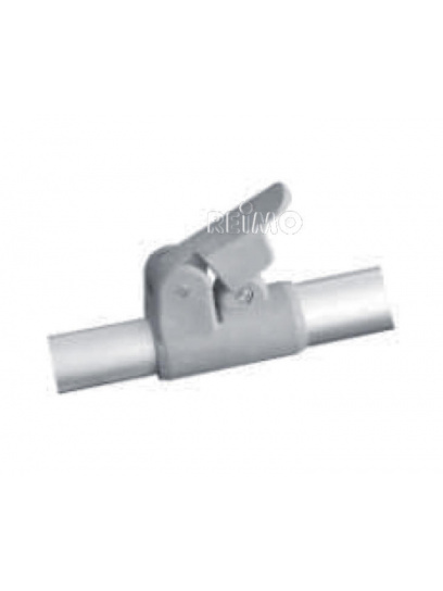 Zaciski do stelaża PowerGrip 25/22 mm (4 szt.), czarne – Piper