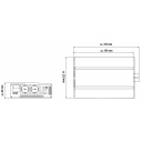 Przetwornica PowerWave 12V/230V 2000W - Carbest