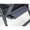 Krzesło kempingowe składane AirDeluxe XL Grey - Crespo