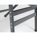 Krzesło kempingowe składane AirDeluxe XL Grey - Crespo