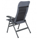 Krzesło kempingowe składane AirDeluxe XL Grey - Crespo