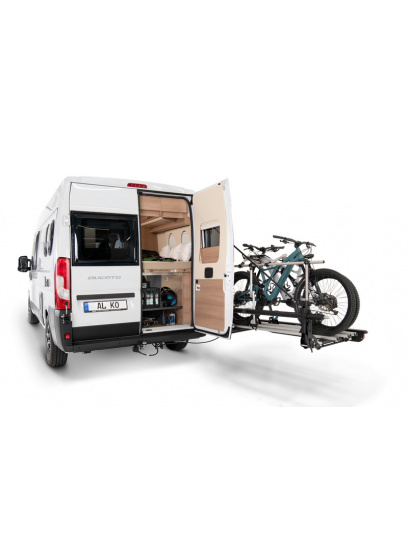 Bagażnik rowerowy tylny Trigo-Van na 2 rowery, czarny – Sawiko