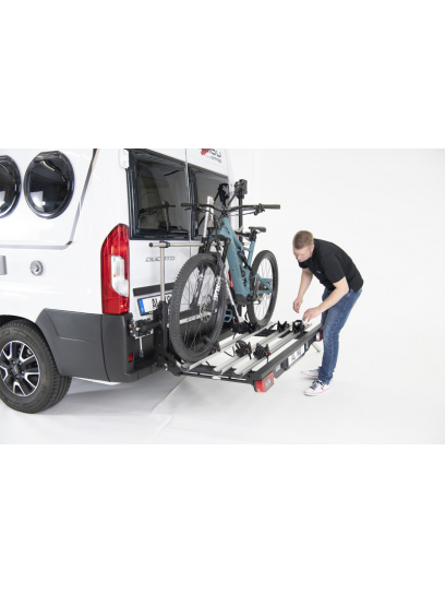 Bagażnik rowerowy tylny Trigo-Van na 3 rowery, czarny – Sawiko