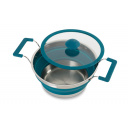 Garnek silikonowy składany 2 l - Camp4