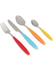 Zestaw sztućców Rainbow 16 el. - Gimex