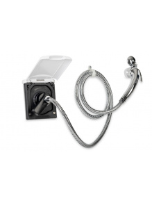 Klapa serwisowa prysznica z mieszaczem biała - Carbest