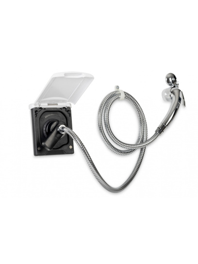 Klapa serwisowa prysznica z mieszaczem biała - Carbest