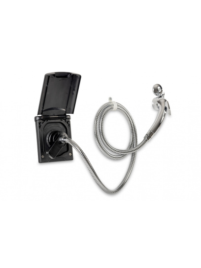 Klapa serwisowa prysznica z mieszaczem czarna - Carbest