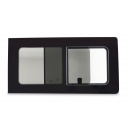 Okno przesuwne prawe VW T5/T6 z moskitierą 1135 × 585 mm - Carbest