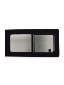 Okno przesuwne prawe VW T5/T6 z moskitierą 1135 × 585 mm - Carbest