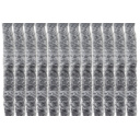 Kotki zasłona do drzwi przyczepy kampera 56x185 cm ciemnoszare - Arisol